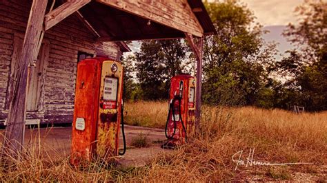 Old Gas Station 2 8x12 HDR Fine Art Color by FineArtPhotographyBy, $21.55