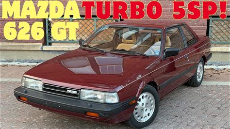 1986 Mazda 626 GT Turbo Coupe with 5sp manual trans. 51k mile all ...