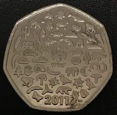 Rare WWF 50p Collectors Coin 2011 UK | eBay