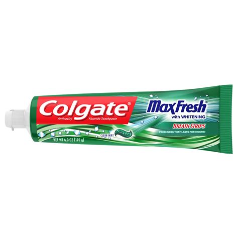 Colgate Max Fresh Toothpaste with Breath Strips – Sleek Markets