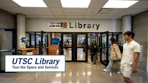 UTSC Library Tour - U of T Scarborough Tuesday Tour - YouTube