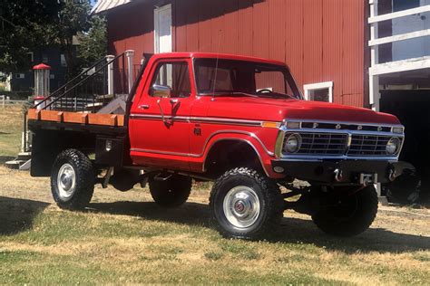 1974 Ford F-250 Flatbed 4-Speed 4x4 for sale on BaT Auctions - sold for ...