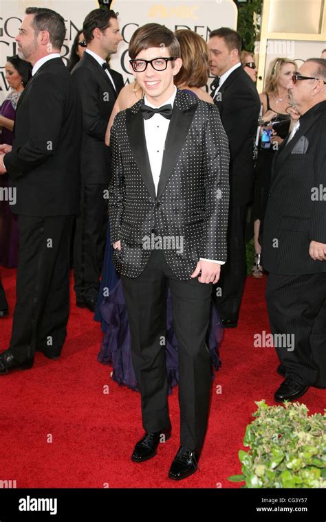 Kevin McHale 68th Annual Golden Globe Awards held at The Beverly Hilton hotel - Arrivals Beverly ...