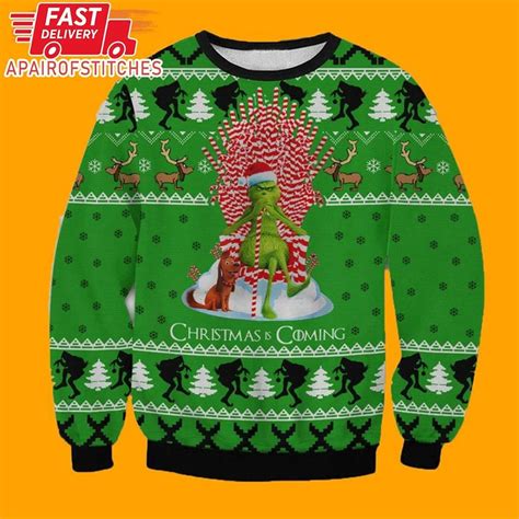 The Grinch Christmas Sweater 6 - BUCKPRINTS