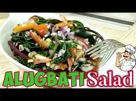 Alugbati Salad recipe (Ensalada)| Super Healthy Vegetables | Malabar ...