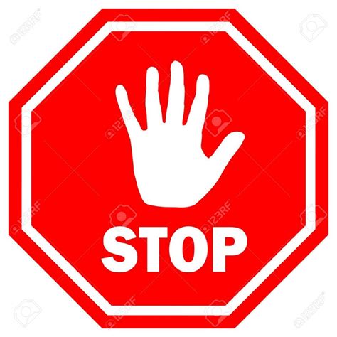 Stop Sign Template Printable - ClipArt Best