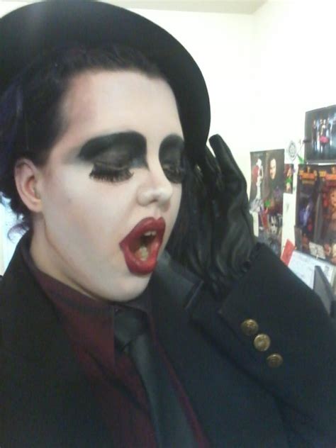 Marilyn Manson Makeup | Natalie E.'s Photo | Beautylish