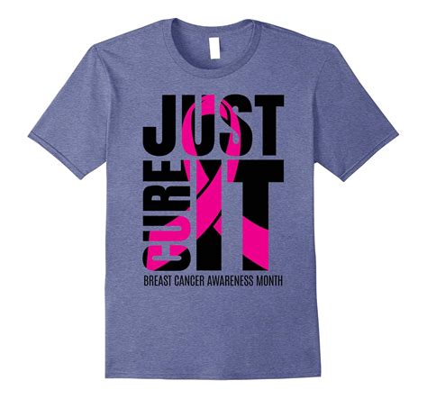 Just Cure It Breast Cancer Awareness Shirts Ribbon Shirt-ANZ – Anztshirt