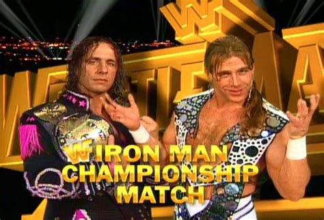 (Almost) 5-Star Match Reviews: Bret Hart vs. Shawn Michaels - WWE ...