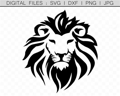 Craft Supplies & Tools Lion SVG PNG JPG cut files Paper, Party & Kids Clip Art & Image Files ...