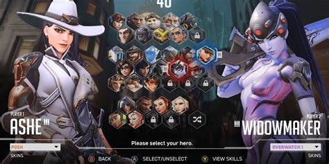 Overwatch 2 Redesigned for Fighting Game Selection Screen – vmewo.com