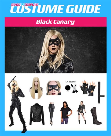 Black Canary Costume (CW Version) - DIY Guide for Cosplay & Halloween