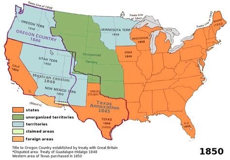 Us Territory 1850 | Clipart Panda - Free Clipart Images