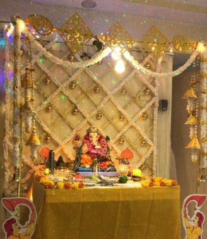 Ganpati Decoration Ideas Ganpati Decoration Photos