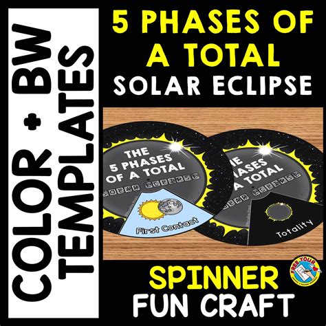 Solar Eclipse Activities For Pe Activity Kids A Printable Stem Download Now Etsy