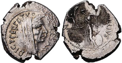 Roman Imperational, Julius Caesar, as Dictator, AR Denarius, 49-44 BC, 'the coin that killed ...