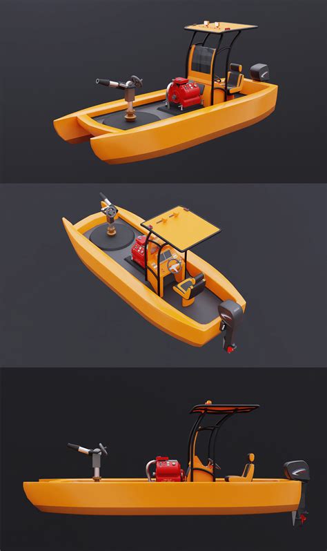 Fire Fighter Boat on Behance