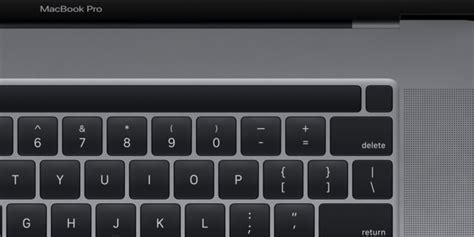 New MacBook Pro To Separate Touch Bar & Touch ID To Upgrade Security