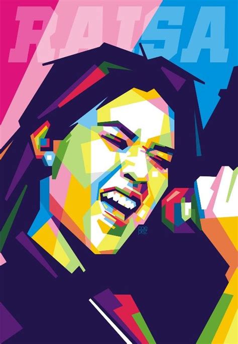 Raisa - Beautiful Singer - Musician | Pop art illustration, Pop art ...