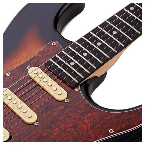 LA Select Guitarra Eléctrica HSS Gear4music, Sunburst | Gear4music