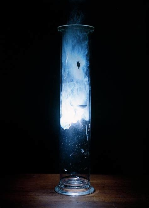 Magnesium Burning In Oxygen Photograph by Andrew Lambert Photography/science Photo Library - Pixels