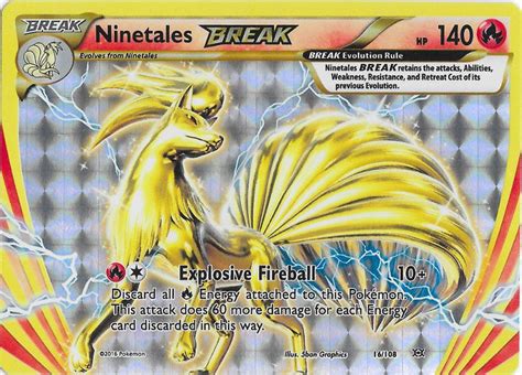 Ninetales Break 16/108 - X&Y Evolutions | Pokémon | Poromagia