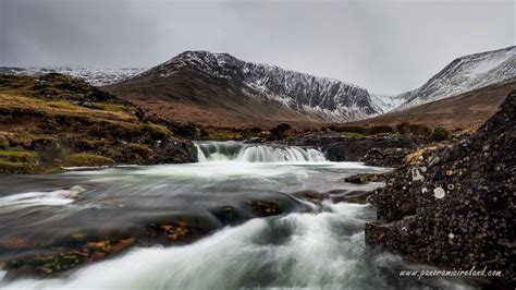 Snow in the Mountains of the west of Ireland