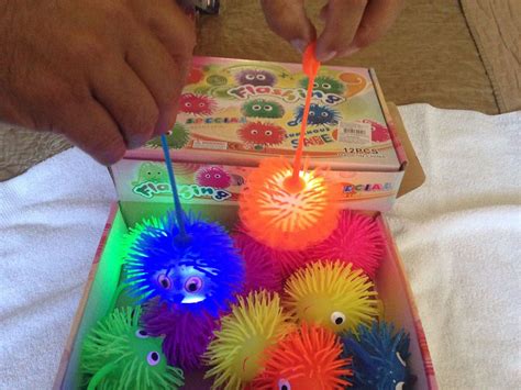 Great favors. 240 Light Up Puffer Balls SPECIAL ORDER 10 Boxes of 24 # ...