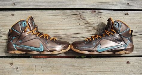 Nike LeBron 12 EXT "LeBronze" Custom by GourmetKickz | Nice Kicks