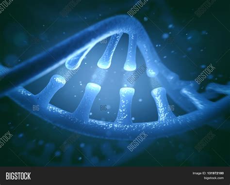 3D Image Concept DNA RNA Molecules Image & Photo | Bigstock