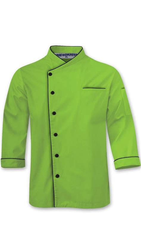 Long Sleeves Men women Kitchen Chef jacket coat Uniform costume for Food service Caterers and ...