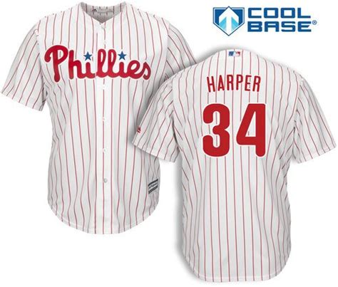 Bryce Harper Jersey (Phillies) & T-Shirts S-3XL 4XL 5XL 6XL XLT-5XLT