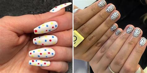 20 Playful Polka Dot Nail Art Design Examples – SORTRA