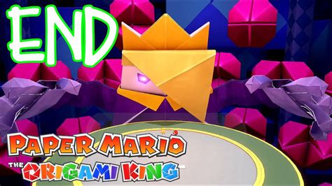 King Olly Final Boss Fight | Paper Mario Origami King Walkthrough Part 26 - YouTube