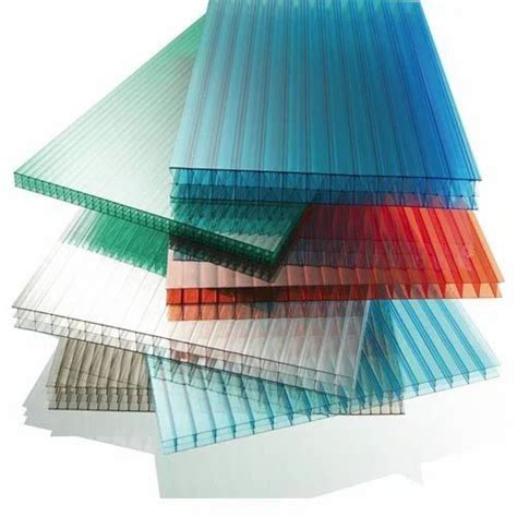 Embossed Polycarbonate Sheets, Thickness Of Sheet: 1.5mm,2mm at Rs 35 ...