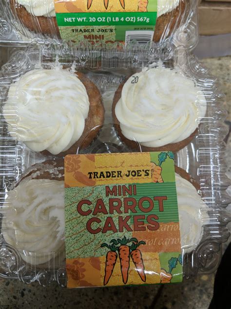 Trader Joe's Mini Carrot Cakes (4 Count) – We'll Get The Food