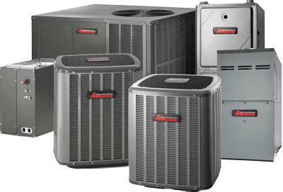 6 different types of Amana hvac units.