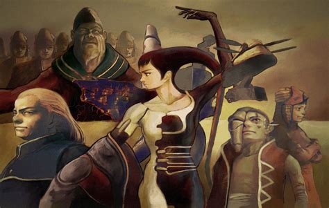 Panzer Dragoon Legacy - Panzer Dragoon Saga Characters