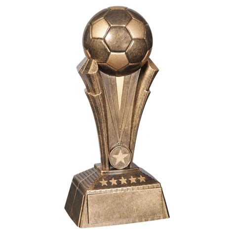 Soccer Flame Trophy with 3 lines of custom text Collectibles ...