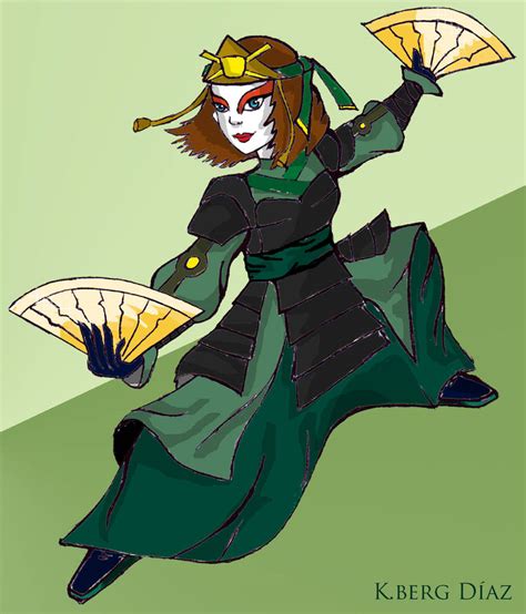 Kyoshi Warrior Suki by katiediazz on DeviantArt