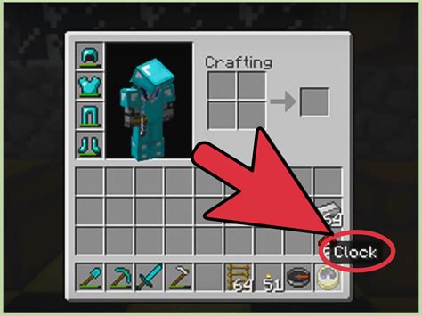 How to Make a Clock in Minecraft: 7 Steps (with Pictures)