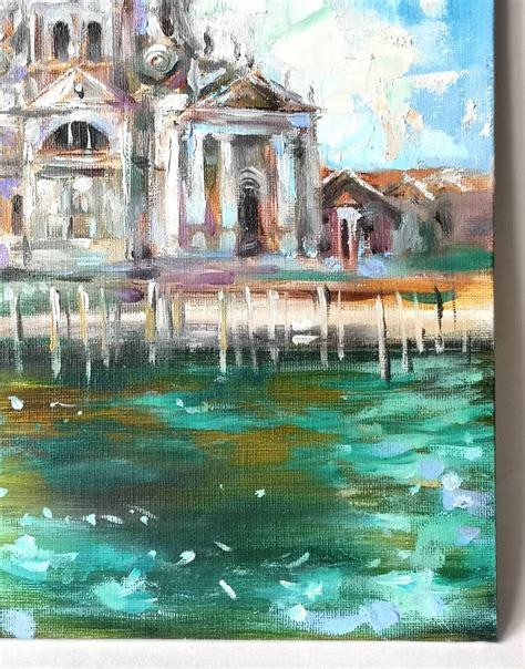 Venice Painting Italy Original Art Oil Painting on Canvas | Etsy