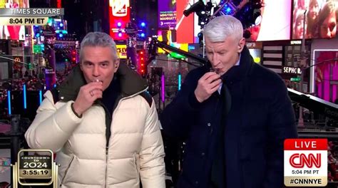 Andy Cohen & Anderson Cooper kick off New Year’s Eve live show with tequila shot after outrage ...