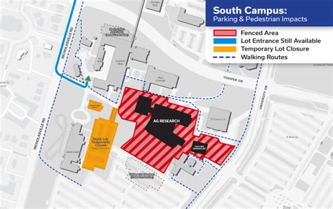 South Campus Parking & Pedestrian Impacts | Transportation Services