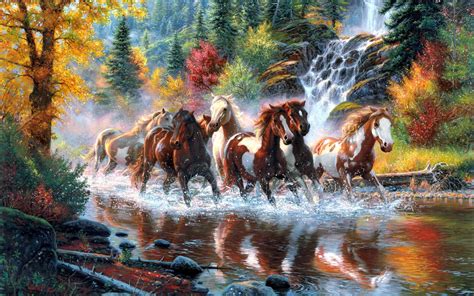 🔥 [40+] Autumn Horse Pictures Wallpapers | WallpaperSafari