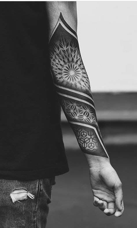 Tattoo arm men geometric geometry 61 Ideas for 2019