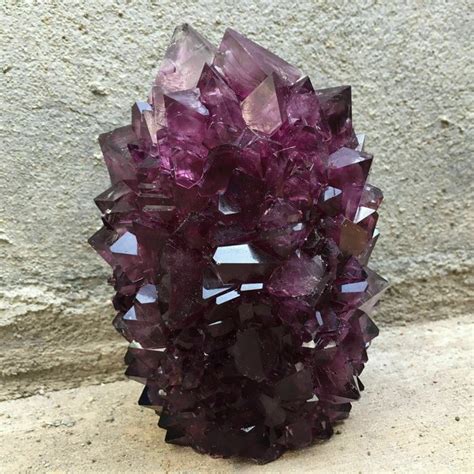 Rare Purple Alunite Crystal - 160×90×85 mm - 1410 g - Catawiki