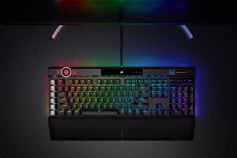 Corsair's K100 RGB mechanical gaming keyboard is loaded with bells and whistles | TechSpot