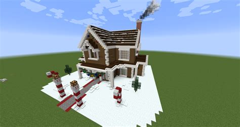 Gingerbread/Festive House Minecraft Map