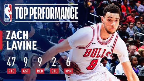 Zach LaVine Records A New Career-High 47 Points | March 1, 2019 - YouTube